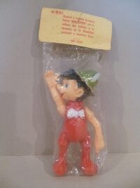 PINOCCHIO (VINILE) INDUSTRIA ARGENTINA  – IN BLISTER   – 14CM