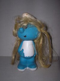 PUFFETTA FURGA I PUFFI T.M. PEYO – 1982  – 15CM