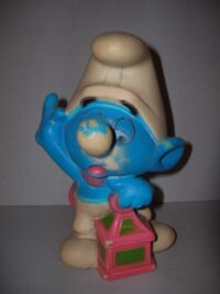 PUFFO CON LANTERNA JUGASA PEYO – ANNI ’60  – 20CM