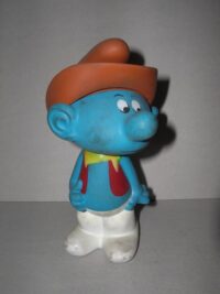 PUFFO COWBOY FURGA I PUFFI T.M. PEYO 1982  – 15CM