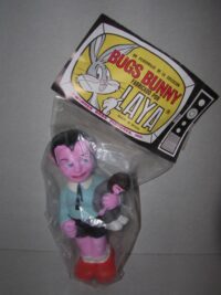 PUGSLEY CON GORGO (FAM.ADAMS) LAYA SPAIN W.BROS PICT.INC. – ANNI’80  – 15CM