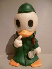 QUI INVESTIGATORE (VARIANTE VERDE) PLASTEVER 1963 W.D.P.  – 20CM