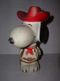 SNOOPY COW BOY DANARA 1958-1966 UNITED FEAT.SYND.INC. MADE IN TAIWAN  – 15CM