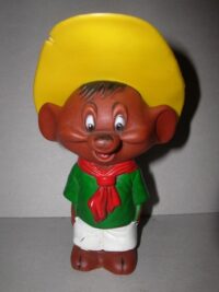 SPEEDY GONZALES W.BROS DAKIN PRODUCT OF HONG KONG – ANNI ’70  – 13CM