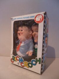 STANLIO E OLLIO LEDRAPLASTIC LARRY HARMON PICT. – IN BOX –  1970 – 19CM