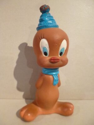 TITTI  (VARIANTE SCURA)RUBBERTOYS MADE IN ITALY W.BROS  - 19CM