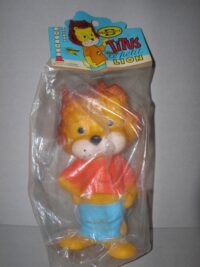 TITUS (TITUS LE PETIT LION) DELACOSTE FILMS PROMOTION – IN BLISTER  – MADE IN FRANCE 1967  – 16CM
