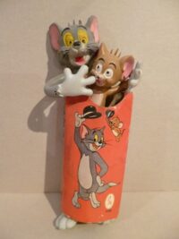 TOM E JERRY FLEXY W. BROS CEPPIRATTI  – IN BLISTER – 1979  – 16CM