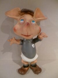 TOPO GIGIO CALCIATORE ALESSANDRIA ITALOCREMONA – ANNI ’60  – 29CM