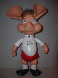 TOPO GIGIO CALCIATORE -TOPO GIGIO – MARIA PEREGO – 1963 – 29CM
