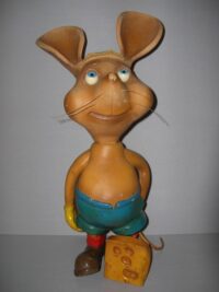 TOPO GIGIO CON FORMAGGIO GYPSOPLAST -ANNI’50 – 44CM