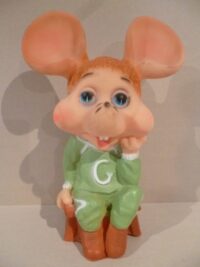 TOPO GIGIO -G- (VERDE)  – 22CM