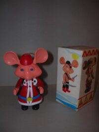 TOPO GIGIO PAVESINI BABBO NATALE – IN BOX – 12CM