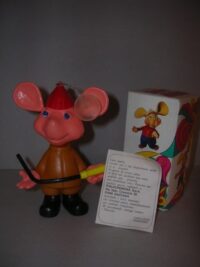 TOPO GIGIO PAVESINI POMPIERE – IN BOX –  CON CARTINA  – 12CM