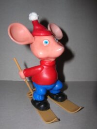 TOPO GIGIO SCIATORE PAVESINI – ANNI ’60 – 10CM