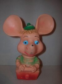 TOPO GIGIO SEDUTO – ANNI ’60  – 14CM