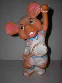 TOPO GIGIO TENNISTA MIKO – ANNI ’70  – 20CM