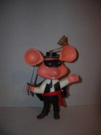 TOPO GIGIO ZORRO PAVESINI – ANNI ’60  – 12CM