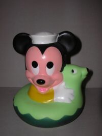 TOPOLINO BABY CON SALVAGENTE DISNEY MALAYSIA 1984  – 15CM