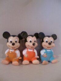TOPOLINO BABY (TRE VARIANTI COLORE)  – 12CM