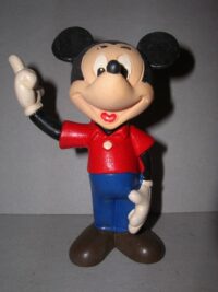 TOPOLINO BRACCIO SU FLOC BRAZIL DISNEY – ANNI’80  – 12CM