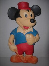 TOPOLINO CON MAZZA GOLF (BORSA ACQUA CALDA) DUARRY W.D.P. 1965 – 32CM