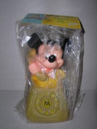 TOPOLINO CON TELEFONO DANARA W.D.P. – IN BLISTER – ANNI’80  – 15CM