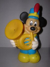 TOPOLINO CON TROMBONE -4- ARCO THE W.D.COMPANY – ANNI’80 – 16CM