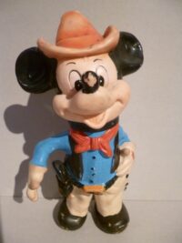 TOPOLINO COWBOY (CAMICIA AZZ.) – ANNI ’60  – 25CM