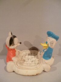 TOPOLINO E PAPERINO IN CANOTTO DELL MADE IN ENGLAND  – 12CM