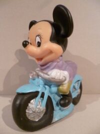 TOPOLINO IN MOTO (AZZURRO VIOLA) BARTOPLAS W.D.P. – 16CM