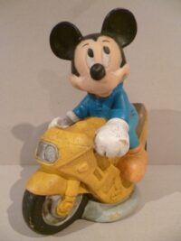 TOPOLINO IN MOTO (GIALLO BLU) BARTOPLAS W.D.P. – 17CM