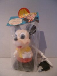 TOPOLINO MINI A LAMPADA    – IN BLISTER  – 13CM