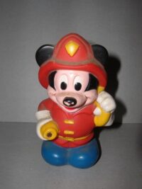 TOPOLINO POMPIERE ARCO CHINA THE W.D.C. – ANNI’80 – 11CM