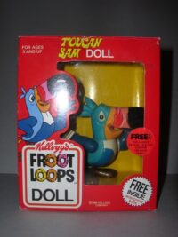 TOUCAN SAM KELLOGS COMPANY KELLOGS FROOT LOOPS – IN BOX –  1984 – 9CM