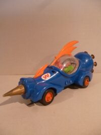 VETTURA 00 JUMBO (AUTO DICK DASTARDLY E MUTTLEY) JOUSTRA MADE IN FRANCE  – 13CM