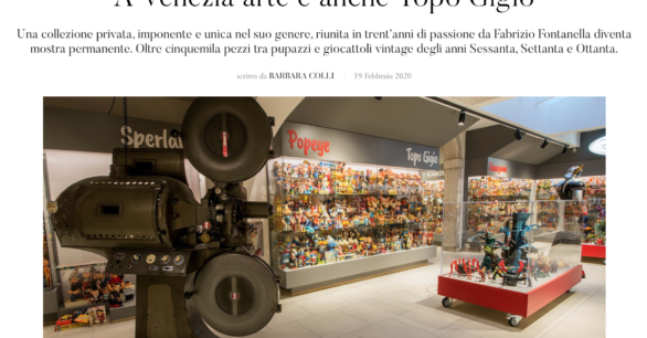 Ytali – A Venezia arte è anche Topo Gigio