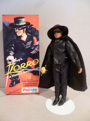 vintage zorro action figure