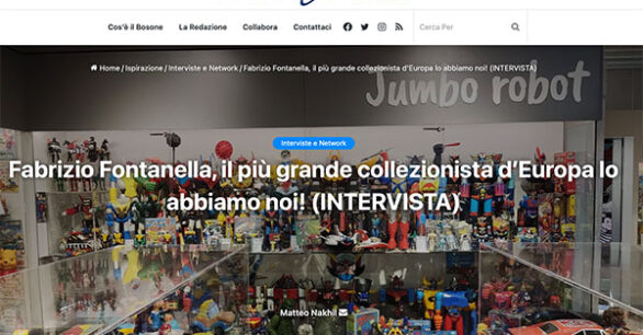 Fabrizio Fontanella, il più grande collezionista d’Europa lo abbiamo noi! (INTERVISTA)